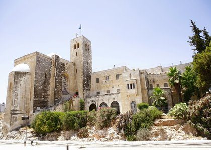 Exterior view of St Andrews, Jerusalem